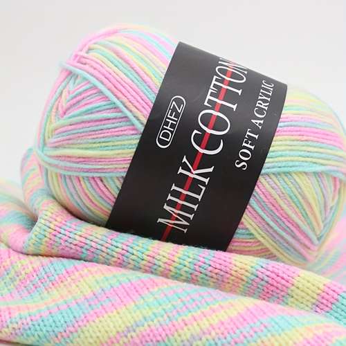 Crochet Yarn Set 12 Strands Of Acrylic Yarn Cotton Crochet - Temu